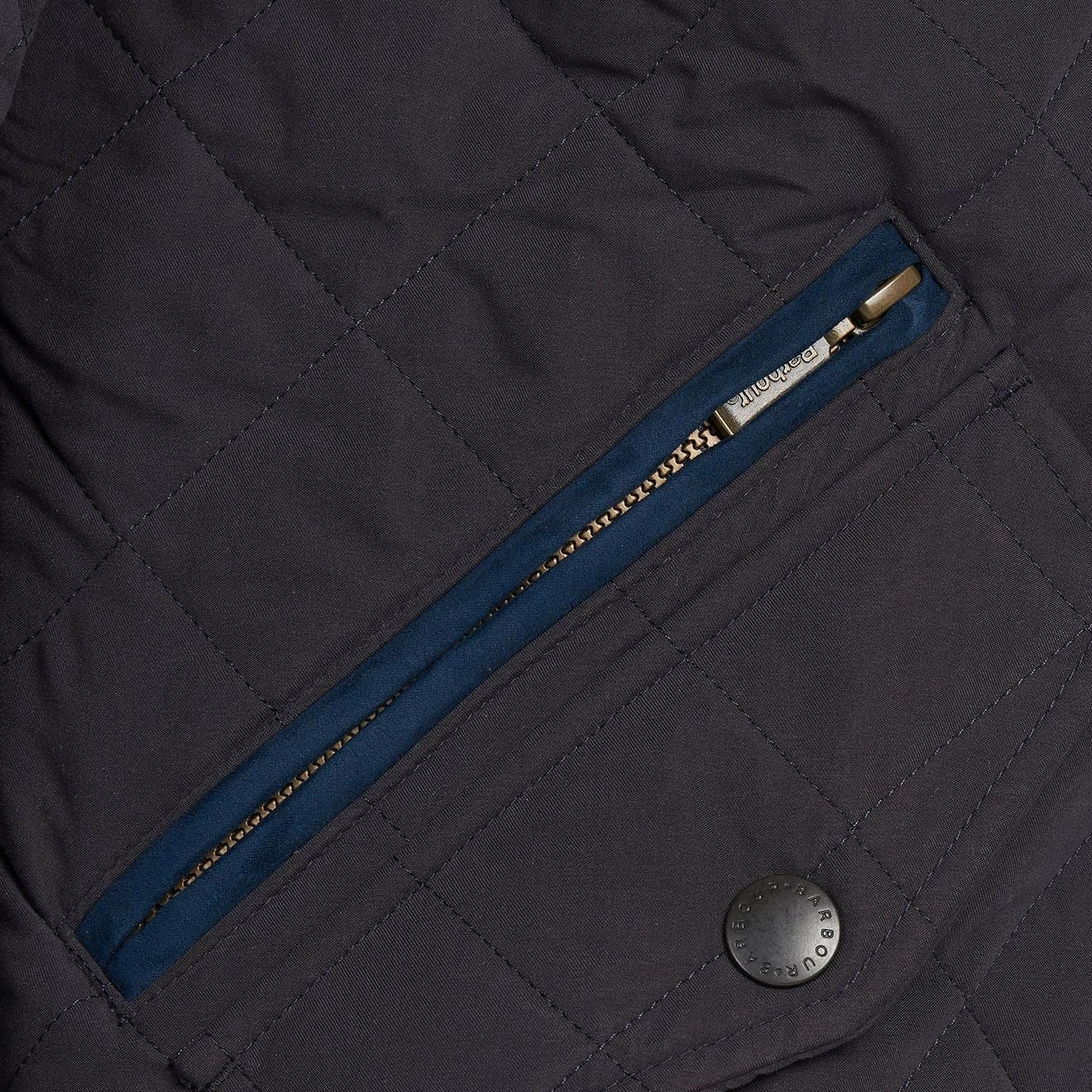 Barbour Mens Shoveler Quilt Jacket Navy 4 Barbour Mens Shoveler Quilt Jacket Navy - Image 2