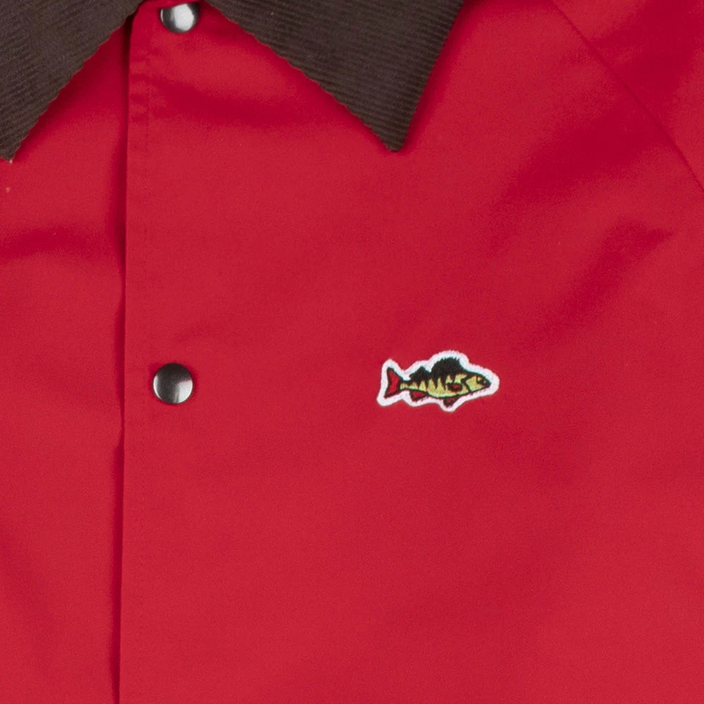 Stay Hungry Aborre Colorblock Coach Jacket Red / Khaki 7 Stay Hungry Aborre Colorblock Coach Jacket Red / Khaki - Image 5