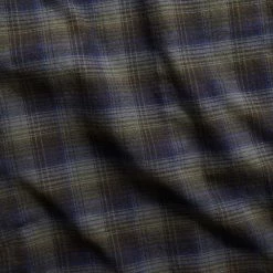 RRL By Ralph Lauren Plaid Brushed Workshirt Green / Blue -Hikerdelic Sales Store 22192 3