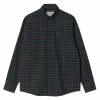 Carhartt WIP Baxter Shirt Baxter Check / Dark Navy 1 Carhartt WIP Baxter Shirt Baxter Check / Dark Navy -Hikerdelic Sales Store 22223 1