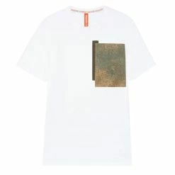 Raeburn Dapple Off-Cut Tee White