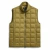 Taion Hi Neck W-Zip Down Vest Beige -Hikerdelic Sales Store 24825 1