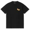 Carhartt WIP S/S Flavor T-Shirt Black -Hikerdelic Sales Store 24892 1