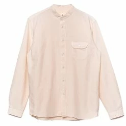 La Paz Vieira Collarless Shirt Pastel Rose