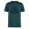 Fjallraven Abisko Wool Classic SS T-Shirt Dark Navy -Hikerdelic Sales Store 26182 1