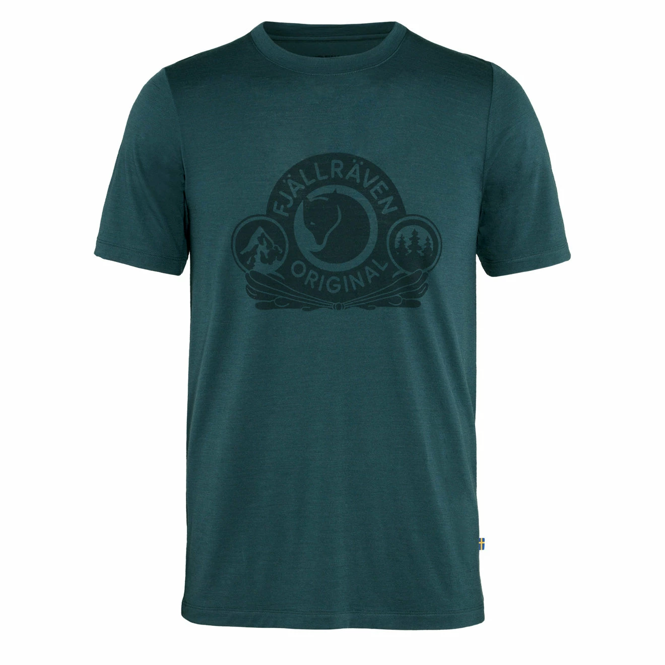 Fjallraven Abisko Wool Classic SS T-Shirt Dark Navy 3 Fjallraven Abisko Wool Classic SS T-Shirt Dark Navy