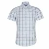 Barbour Longstone Short Sleeve Tailored Shirt Sky Blue -Hikerdelic Sales Store 26617