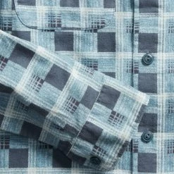 RRL By Ralph Lauren Universal CMP L/S Shirt Dark Blue / Blue 12 RRL By Ralph Lauren Universal CMP L/S Shirt Dark Blue / Blue -Hikerdelic Sales Store 26960 5