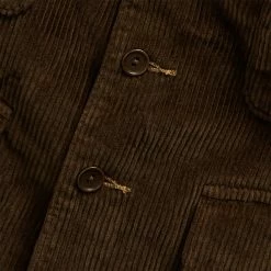 RRL By Ralph Lauren Stowford Cord Vest Vintage Brown -Hikerdelic Sales Store 27199 3