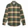 Portuguese Flannel Farm Shirt Green / Orange -Hikerdelic Sales Store 27300 1