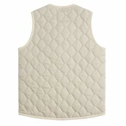 Lavenham Thornham Honeycomb Quilt Gilet Moonbeam Silver -Hikerdelic Sales Store 27368 2