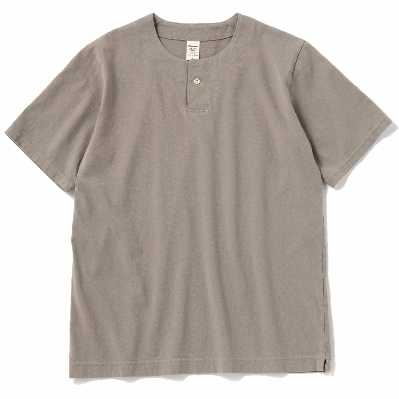 Jackman Henley Neck S/S Tee Smoke Gray 3 Jackman Henley Neck S/S Tee Smoke Gray