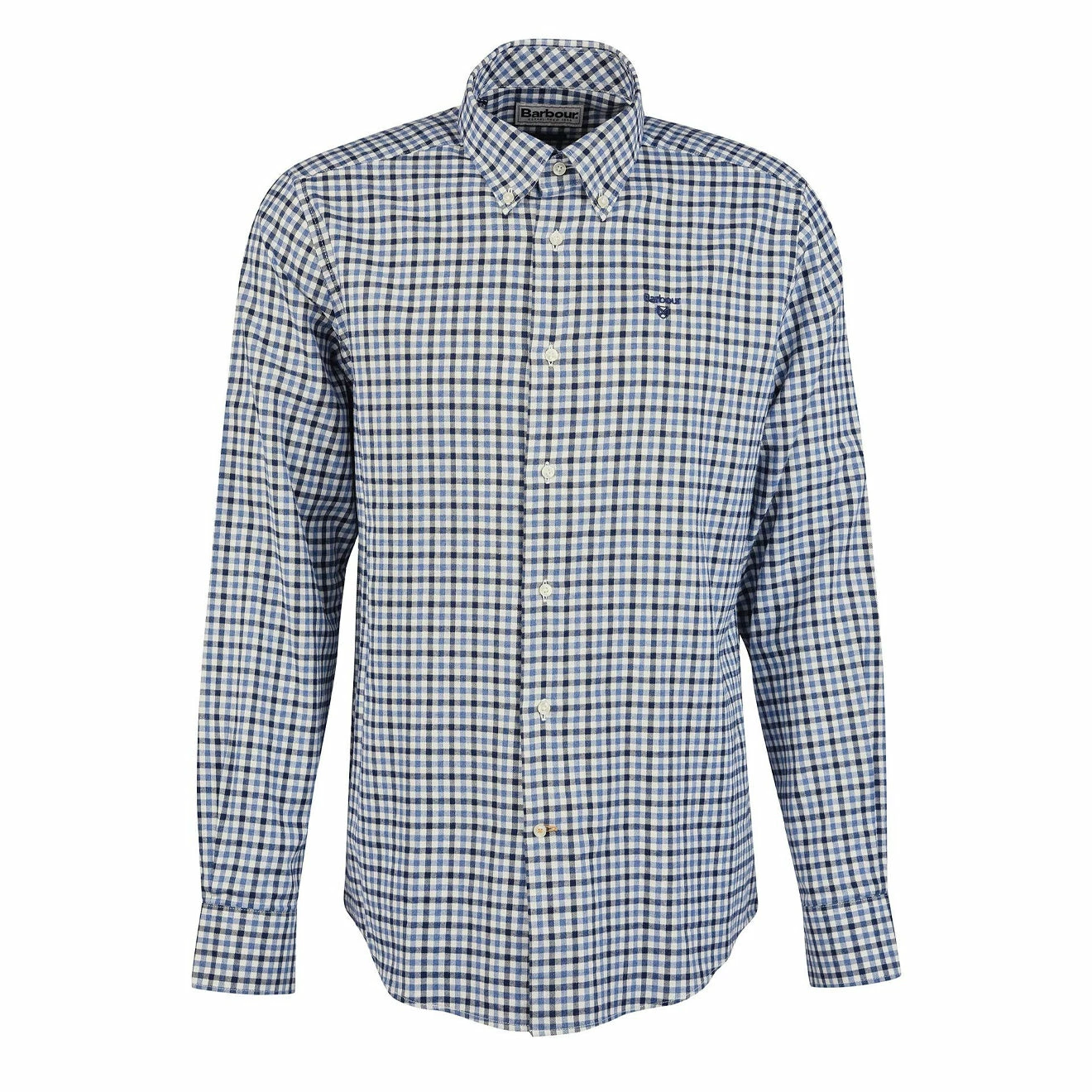 Barbour Finkle Tailored Fit Shirt Navy 3 Barbour Finkle Tailored Fit Shirt Navy