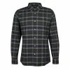 Barbour Helton Tailored Fit Shirt Olive -Hikerdelic Sales Store 27876