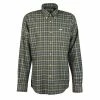 Barbour Coll Thermo Weave Shirt Olive