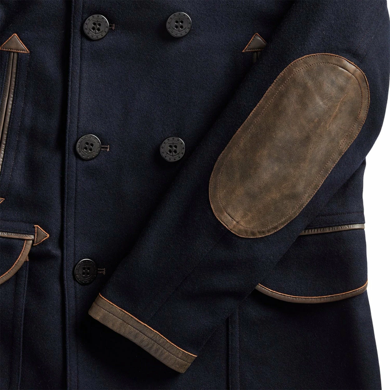 RRL By Ralph Lauren Oakford Peacoat Deep Navy 7 RRL By Ralph Lauren Oakford Peacoat Deep Navy - Image 5