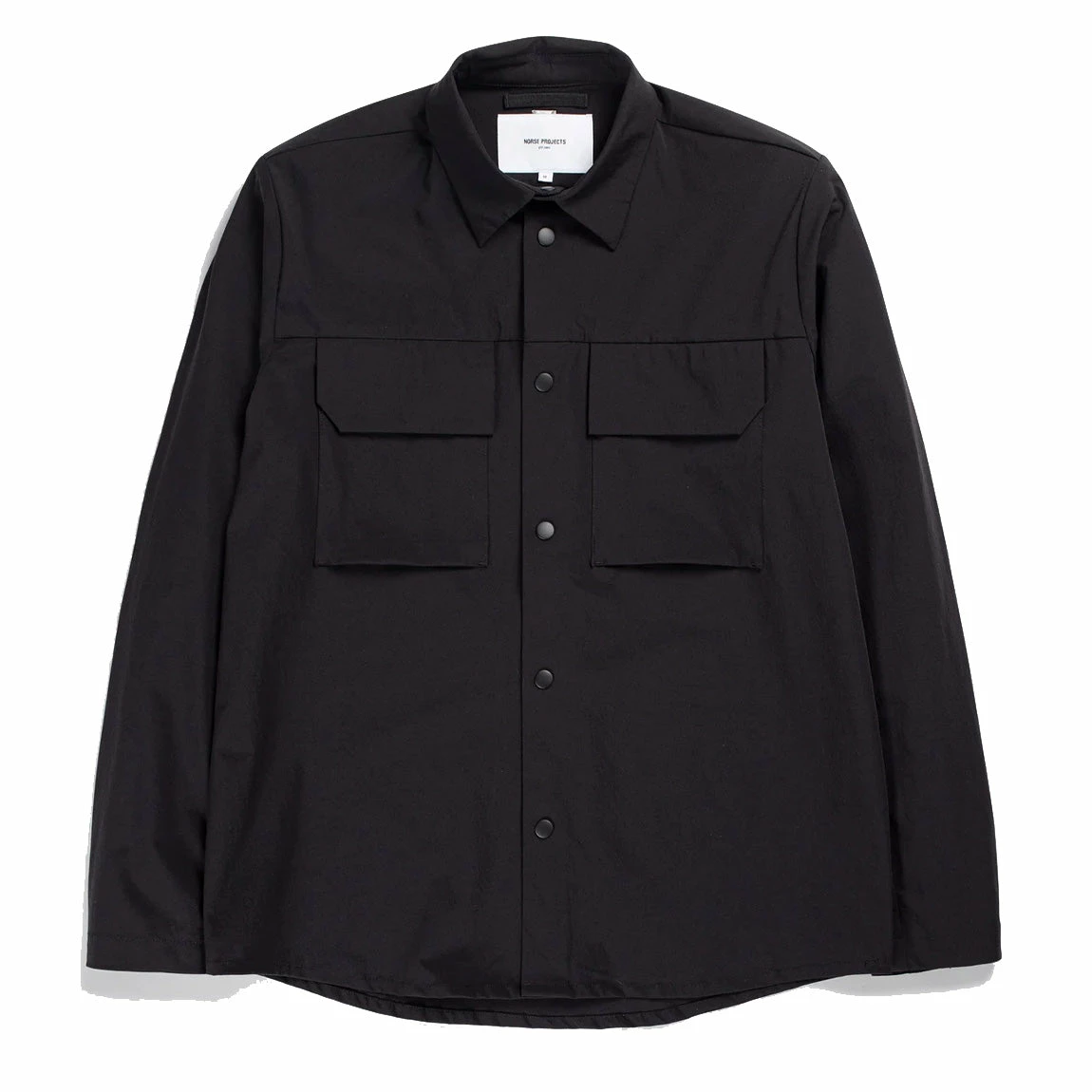 Norse Projects Jens Travel Light Shirt Black 3 Norse Projects Jens Travel Light Shirt Black