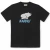Karhu Basic Logo T-Shirt Jet Black / Delphinium Blue -Hikerdelic Sales Store 28485 1