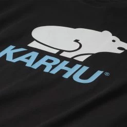 Karhu Basic Logo T-Shirt Jet Black / Delphinium Blue 7 Karhu Basic Logo T-Shirt Jet Black / Delphinium Blue -Hikerdelic Sales Store 28485 2