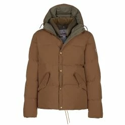 Holubar Crinkle Puffer Jacket Dark Khaki