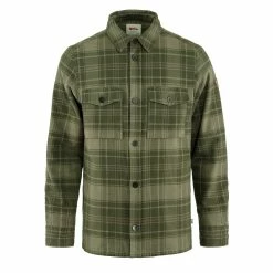 Fjallraven Ovik Lite Padded Shirt Deep Forest / Laurel Green