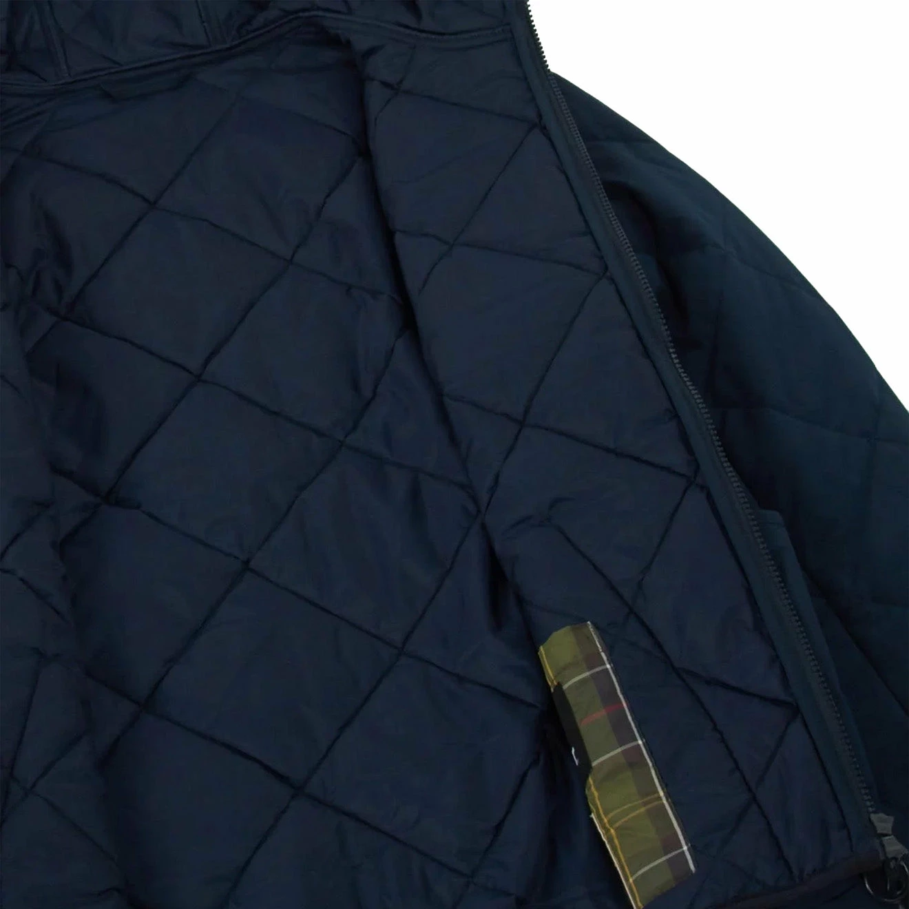 Barbour Hooded Liddesdale Quilted Jacket Navy 4 Barbour Hooded Liddesdale Quilted Jacket Navy - Image 2