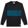 Admiral Sporting Goods Co. Admiral Warren Long Sleeve T-Shirt - Kite Black/ Buzzard Blue -Hikerdelic Sales Store Admiral Warren Long Sleeve T Shirt Kite Black Buzzard Blue Admiral Sporting Goods Co. 1656065840