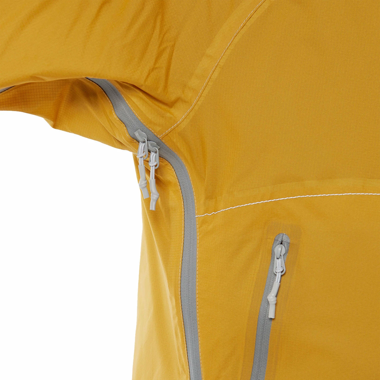 And Wander 3L UL Rain Jacket Yellow 4 And Wander 3L UL Rain Jacket Yellow - Image 2