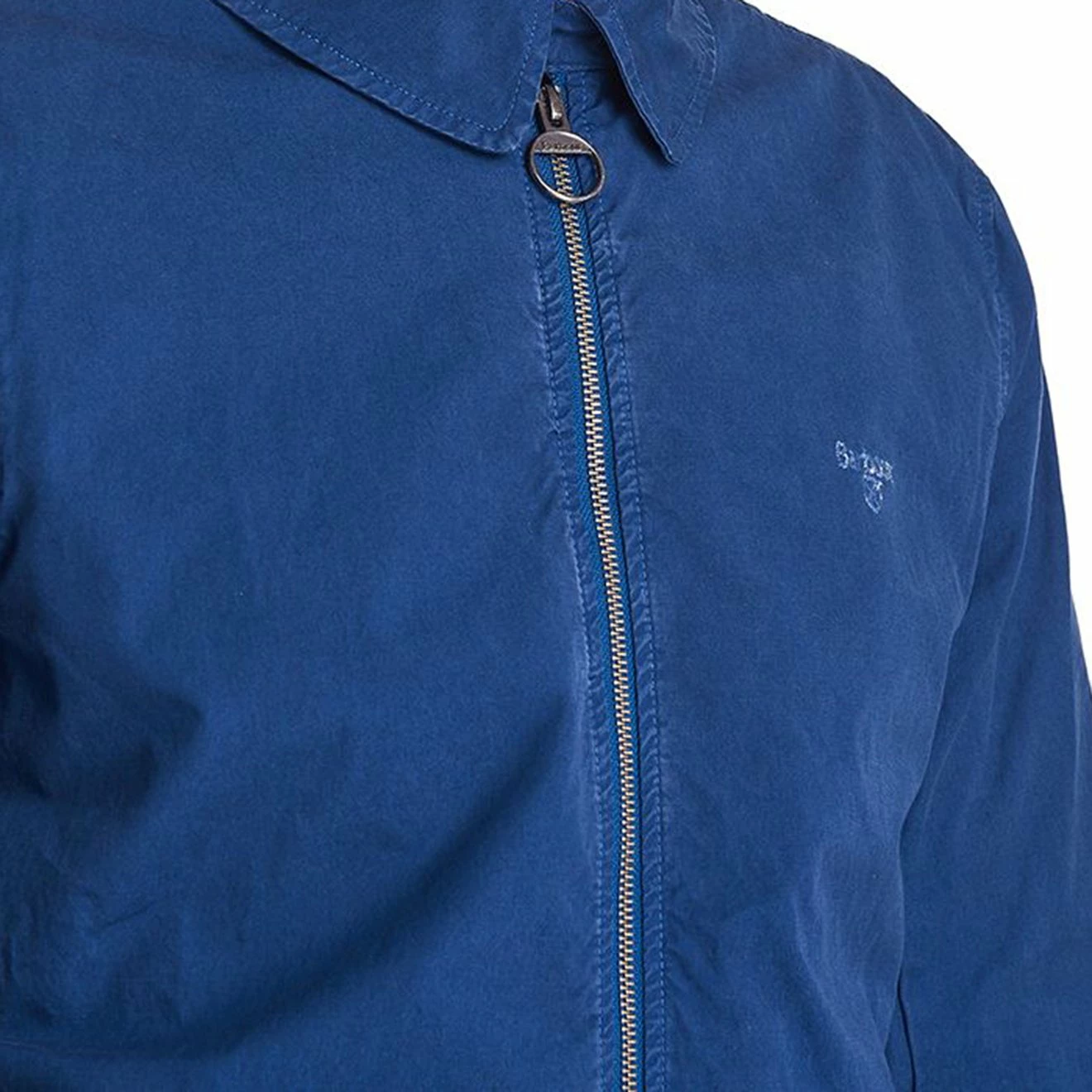 Barbour Essential Casual Jacket North Sea Blue 4 Barbour Essential Casual Jacket North Sea Blue - Image 2