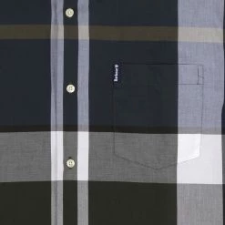 Barbour Tartan 12 Tailored Fit Shirt Sage -Hikerdelic Sales Store Barbour Tartan 12 Tailored LS Shirts Sage 18078 03