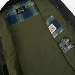 Barbour Ambleton Waxed Jacket Sage -Hikerdelic Sales Store BarbourAmbletonWaxedJacketSage29649 3