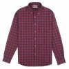 Barbour Highland Check 35 Tailored L/S Shirt Red -Hikerdelic Sales Store BarbourHighlandCheck35TailoredLSShirt Red