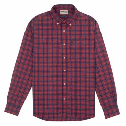 Barbour Highland Check 35 Tailored L/S Shirt Red