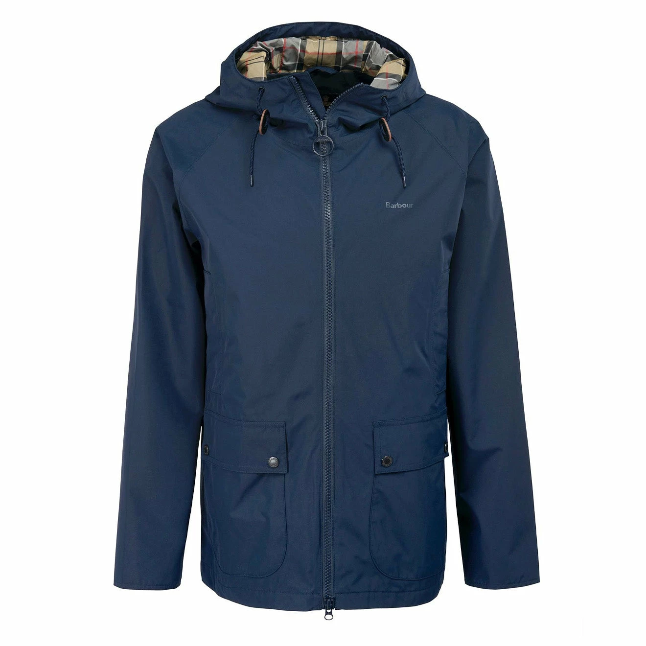 Barbour Hooded Domus Jacket Navy / Dress 3 Barbour Hooded Domus Jacket Navy / Dress
