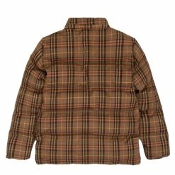 Hikerdelic Calland Plaid Puffer Jacket Brown Plaid -Hikerdelic Sales Store Callandplaidpufferjacket brownplaid4