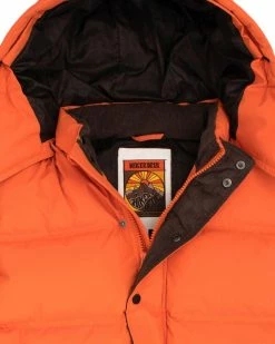 Hikerdelic Calland Ripstop Puffer Jacket Orange -Hikerdelic Sales Store Callandripstoppufferjacket orange6