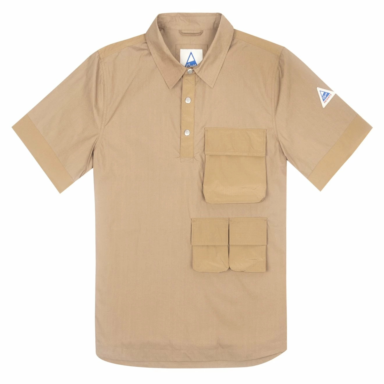 Cape Heights Ramsey S/S Shirt Mushroom 3 Cape Heights Ramsey S/S Shirt Mushroom