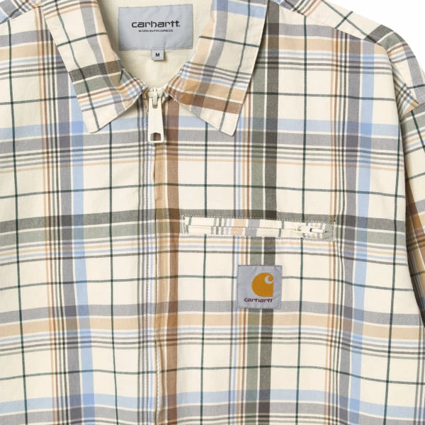 Carhartt WIP Vilay Jacket Vilay Check / Natural 6 Carhartt WIP Vilay Jacket Vilay Check / Natural - Image 4