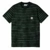 Carhartt WIP S/S Scotty Chromo Pocket Tee Scotty Stripe / Treehouse Chromo -Hikerdelic Sales Store CarharttWIP SSScottyChromoPocketTee ScottyStripeTreehouseChromo 29362 1