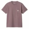 Carhartt WIP S/S Pocket T-Shirt Lupinus Heather -Hikerdelic Sales Store CarharttWIPSSPocketT ShirtLupinusHeather 1