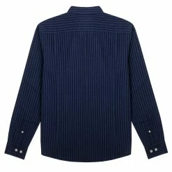 Alternative view of Corridor Indigo Bengal Stripe Shirt Navy