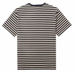 Corridor Organic Striped T-Shirt Navy -Hikerdelic Sales Store Corridor Organic Striped T Shirt Navy 27244 02
