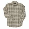 Filson Feather Cloth Shirt Natural / Dark Olive -Hikerdelic Sales Store Filson Feather Cloth Shirt Natural Dark Olive 1