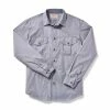 Filson Feather Cloth Shirt Smoke Blue -Hikerdelic Sales Store Filson Feather Cloth Shirt Smoke Blue 1