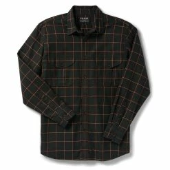 Filson Lightweight Alaskan Guide Shirt Brown / Green / Cream