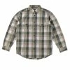 Filson Lightweight Kitsap Work Shirt Olive/Khaki/Ivory -Hikerdelic Sales Store Filson Lightweight Kitsap Work Shirt Olive Khaki Ivory 16127 1