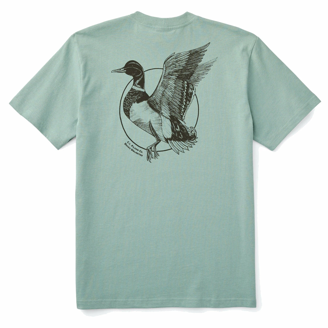 Filson S/S Outfitter Graphic T-Shirt Lake Green 4 Filson S/S Outfitter Graphic T-Shirt Lake Green - Image 2