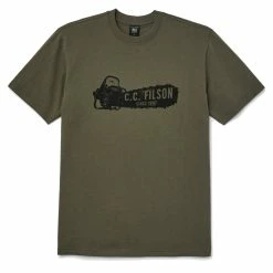 Filson S/S Pioneer Graphic T-Shirt StnBrnSaw
