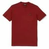 Filson S/S Ranger Solid One Pocket T-Shirt Fast Track Brick Red -Hikerdelic Sales Store Filson SS Ranger Solid One Pocket T Shirt Fast Track BrickRed 1