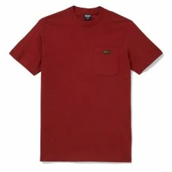 Filson S/S Ranger Solid One Pocket T-Shirt Fast Track Brick Red